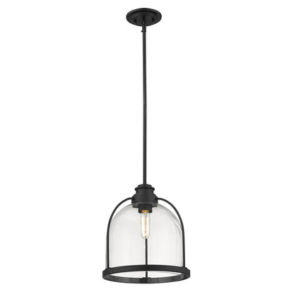 Acclaim Lighting Stanton 1-Light Matte Black Pendant in Matte Black IN21300BK