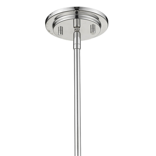 Acclaim Lighting Stanton 1-Light Polished Nickel Pendant in Polished Nickel IN21300PN