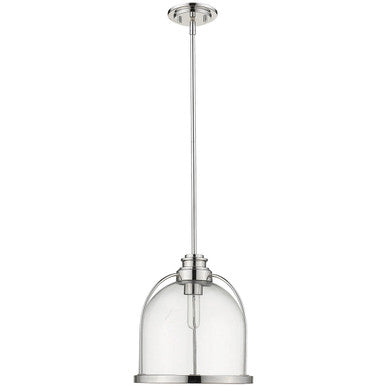 Acclaim Lighting Stanton 1-Light Polished Nickel Pendant in Polished Nickel IN21300PN