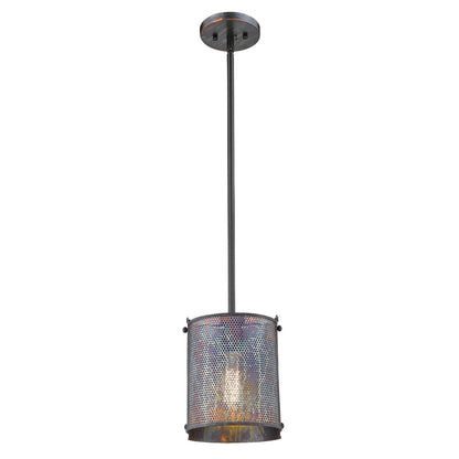 Acclaim Lighting Ryker 1-Light Bronze Patina Pendant in Bronze Patina IN31602BZP