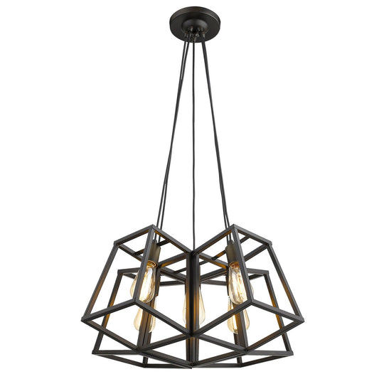 Acclaim Lighting Tiberton 5-Light Oil-Rubbed Bronze Chandelier in Oil-Rubbed Bronze IN31383ORB