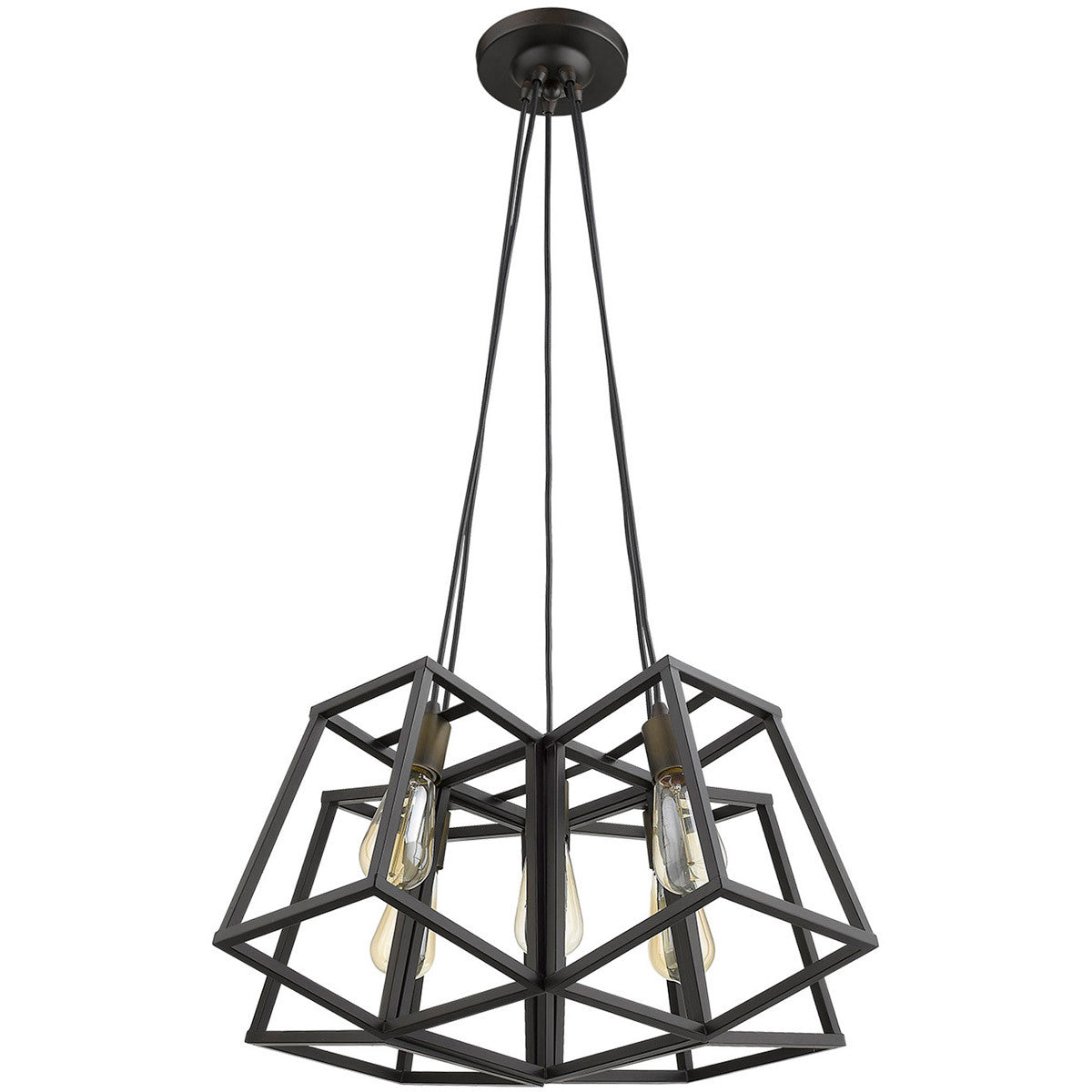 Acclaim Lighting Tiberton 5-Light Oil-Rubbed Bronze Chandelier in Oil-Rubbed Bronze IN31383ORB