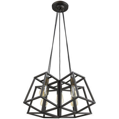 Acclaim Lighting Tiberton 5-Light Oil-Rubbed Bronze Chandelier in Oil-Rubbed Bronze IN31383ORB