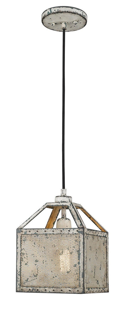 Acclaim Lighting Iris 1-Light Aged Ivory Pendant in Aged Ivory IN31515AI