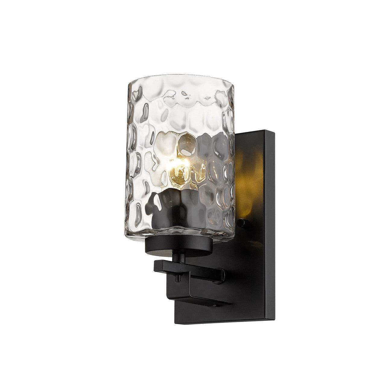 Acclaim Lighting Livvy 1-Light Matte Black Sconce in Matte Black IN40010BK