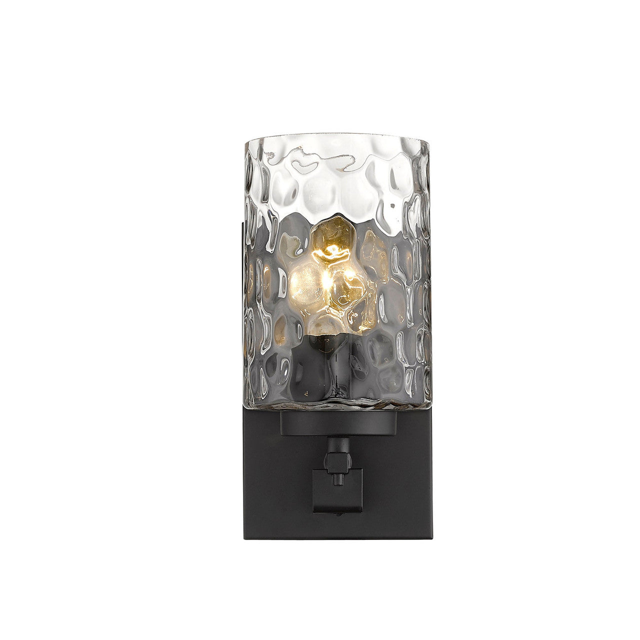 Acclaim Lighting Livvy 1-Light Matte Black Sconce in Matte Black IN40010BK