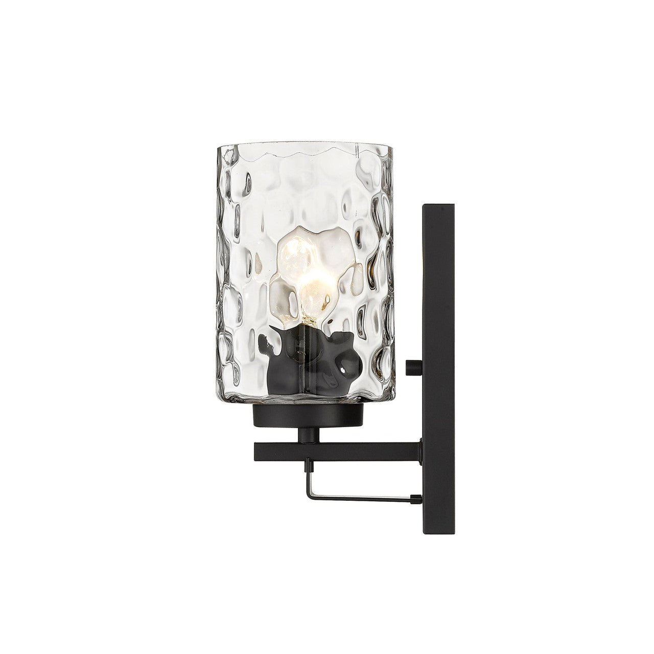 Acclaim Lighting Livvy 1-Light Matte Black Sconce in Matte Black IN40010BK