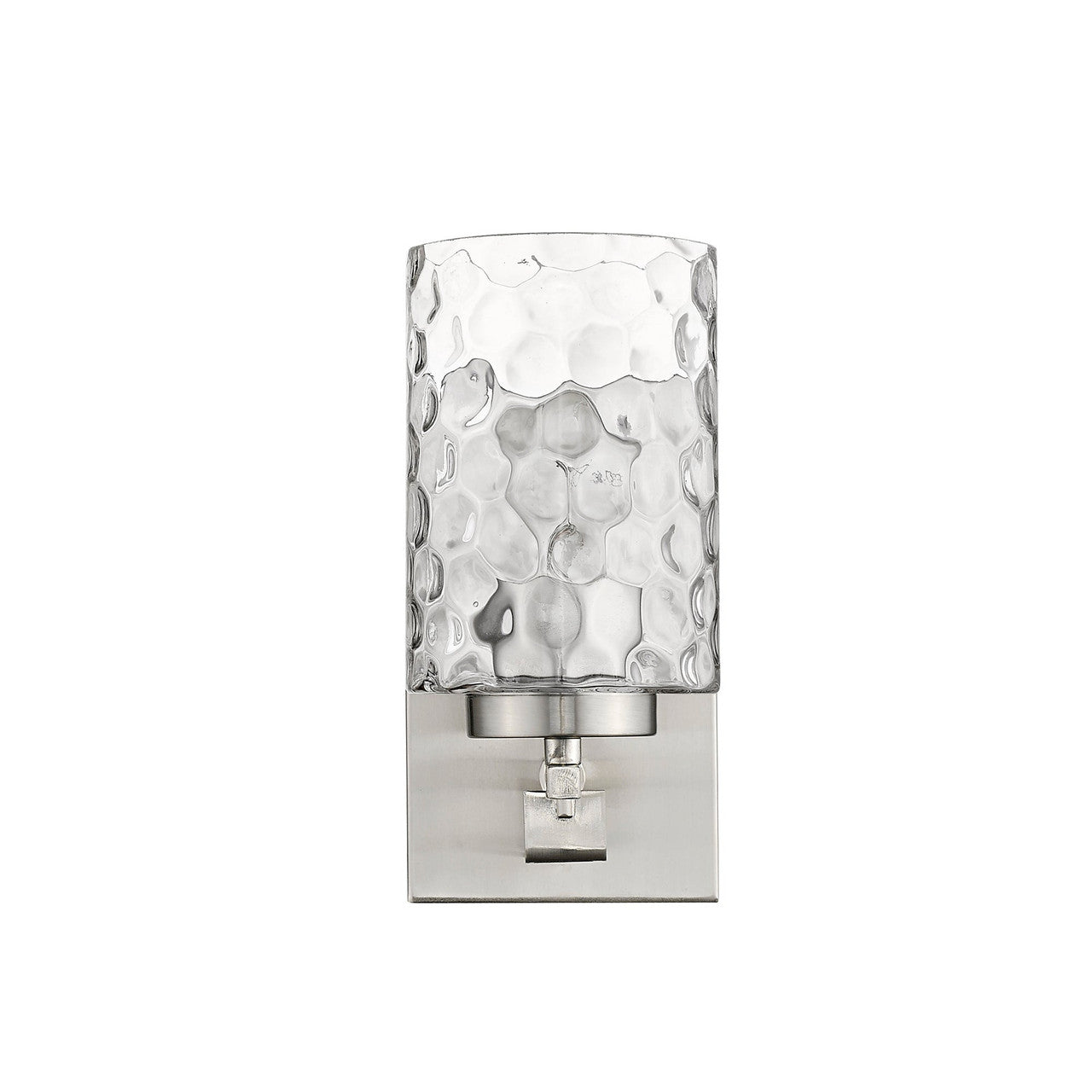 Acclaim Lighting Livvy 1-Light Satin Nickel Sconce in Satin Nickel IN40010SN