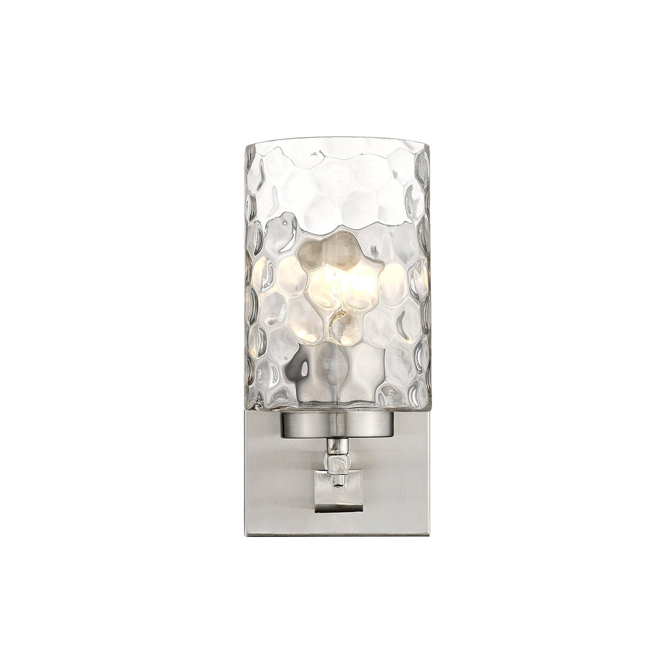 Acclaim Lighting Livvy 1-Light Satin Nickel Sconce in Satin Nickel IN40010SN