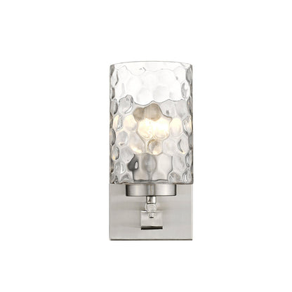 Acclaim Lighting Livvy 1-Light Satin Nickel Sconce in Satin Nickel IN40010SN