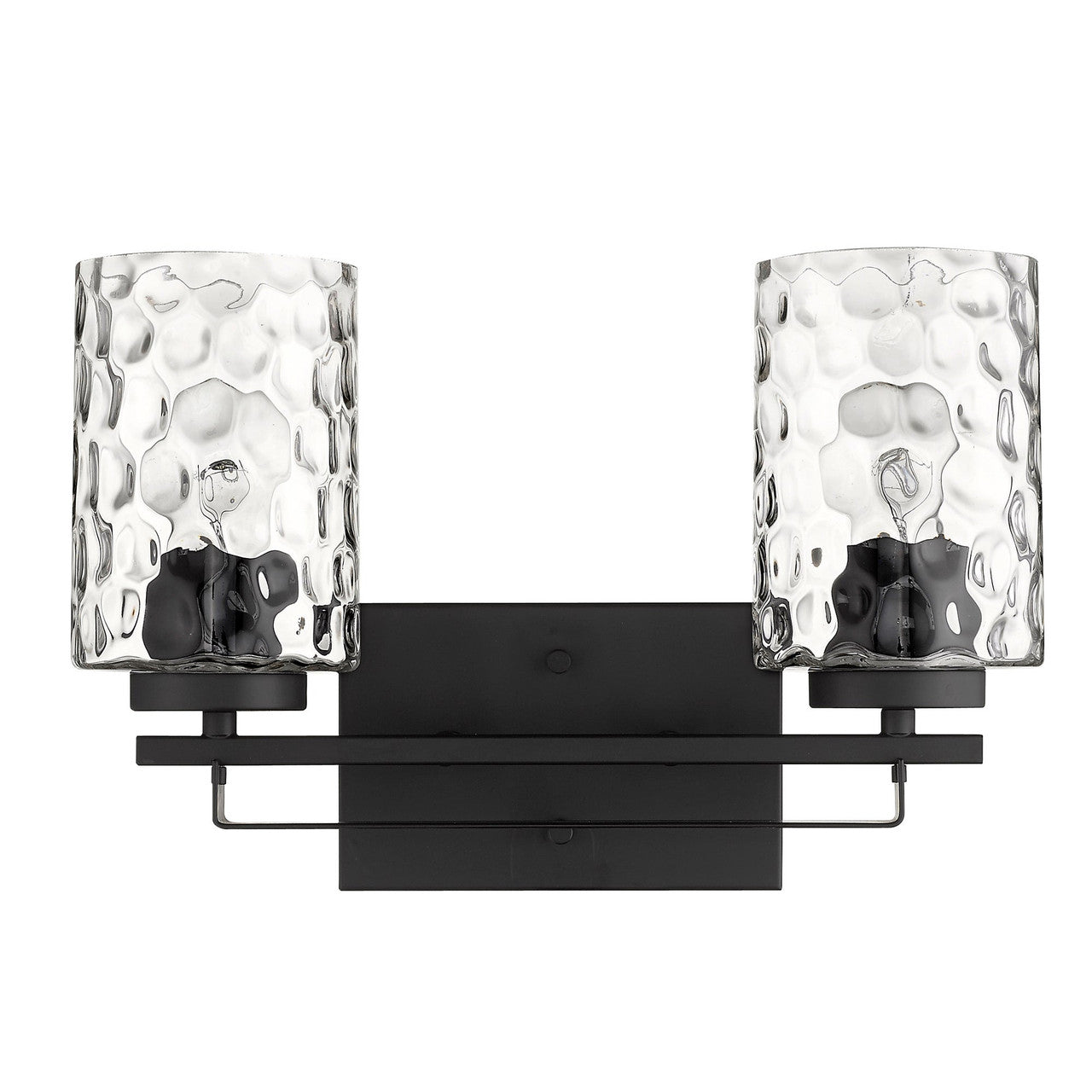 Acclaim Lighting Livvy 2-Light Matte Black Vanity in Matte Black IN40011BK