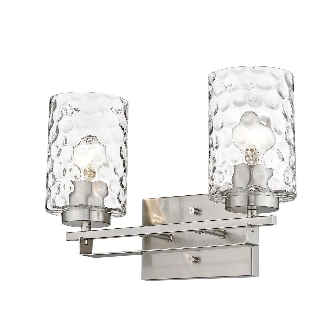 Acclaim Lighting Livvy 2-Light Satin Nickel Vanity in Satin Nickel IN40011SN