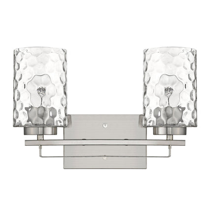 Acclaim Lighting Livvy 2-Light Satin Nickel Vanity in Satin Nickel IN40011SN