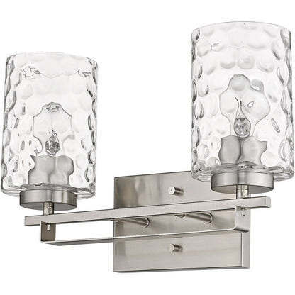 Acclaim Lighting Livvy 2-Light Satin Nickel Vanity in Satin Nickel IN40011SN