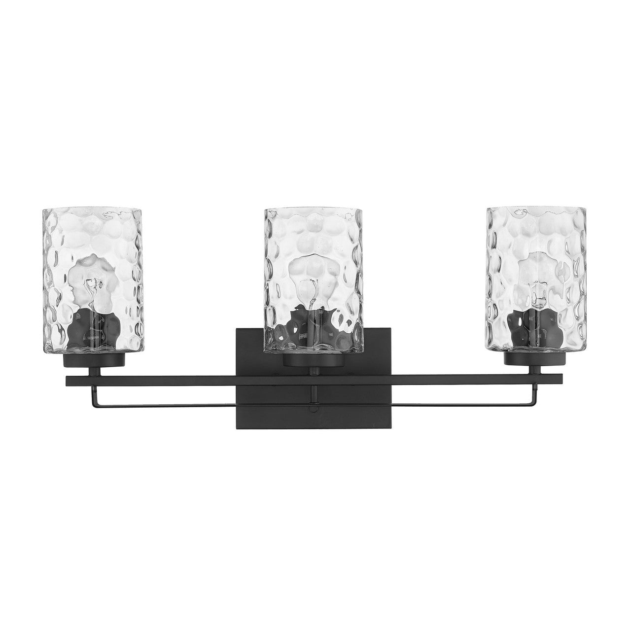 Acclaim Lighting Livvy 3-Light Matte Black Vanity in Matte Black IN40012BK