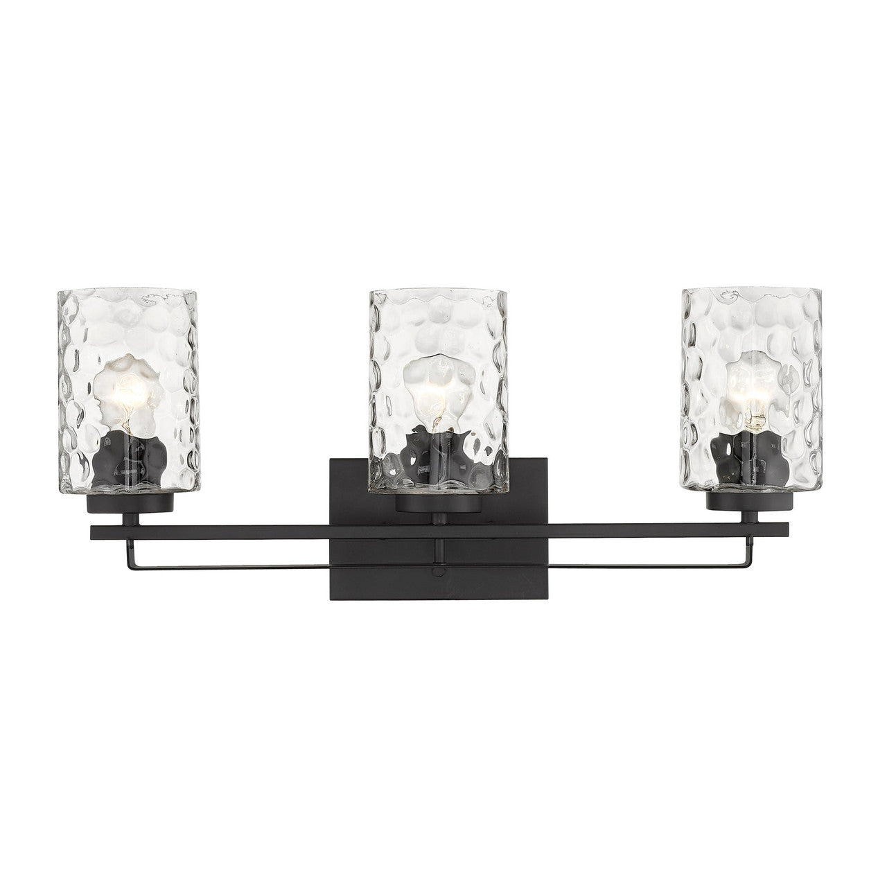 Acclaim Lighting Livvy 3-Light Matte Black Vanity in Matte Black IN40012BK