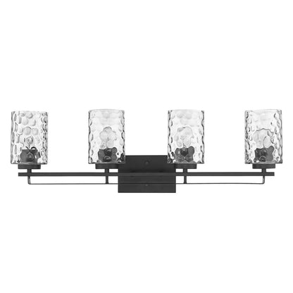 Acclaim Lighting Livvy 4-Light Matte Black Vanity in Matte Black IN40013BK