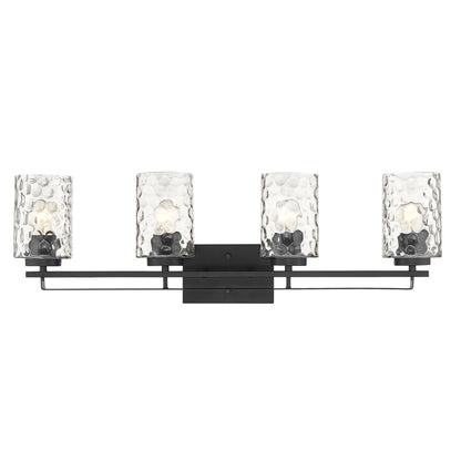 Acclaim Lighting Livvy 4-Light Matte Black Vanity in Matte Black IN40013BK