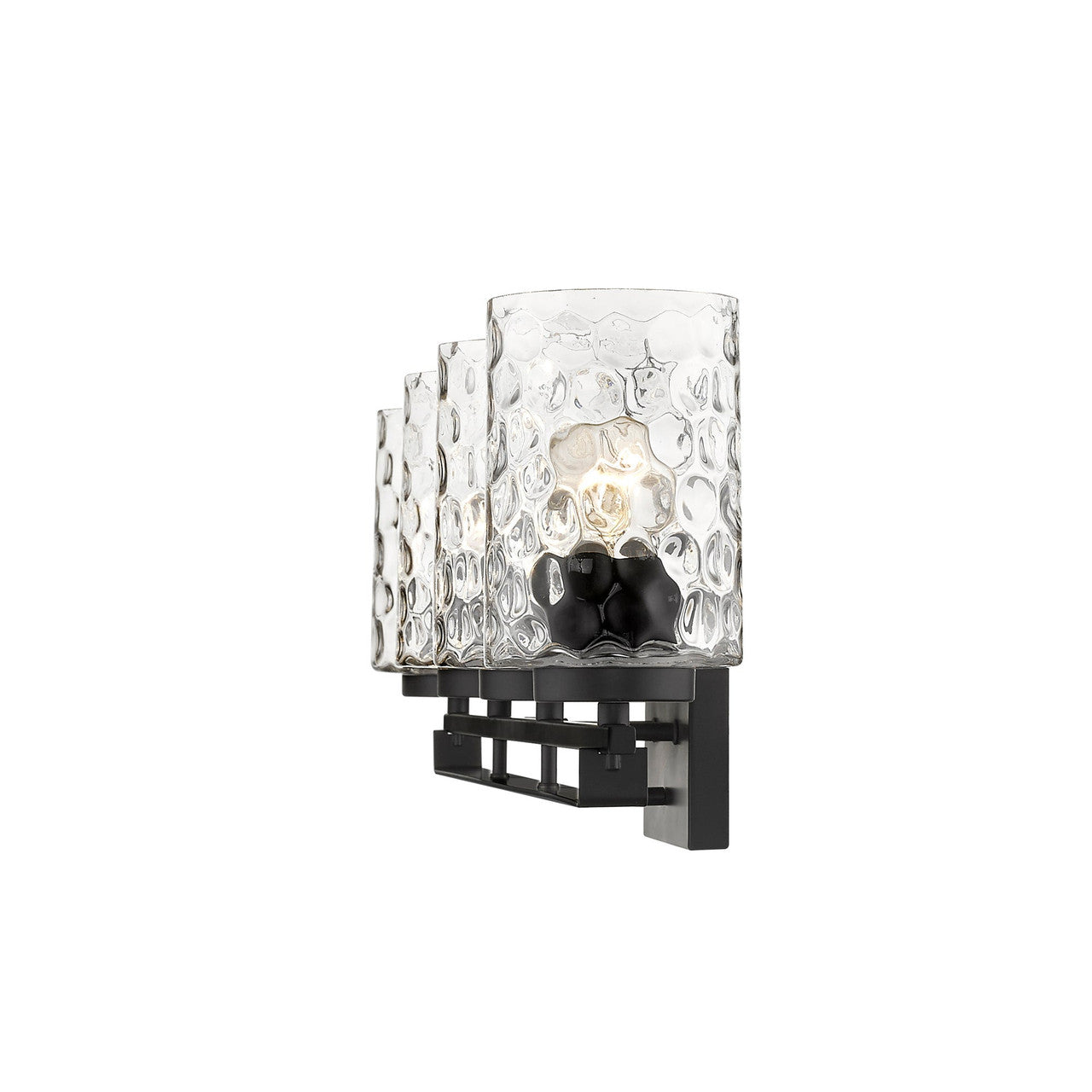 Acclaim Lighting Livvy 4-Light Matte Black Vanity in Matte Black IN40013BK