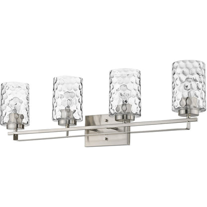 Acclaim Lighting Livvy 4-Light Satin Nickel Vanity in Satin Nickel IN40013SN