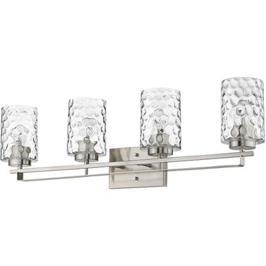 Acclaim Lighting Livvy 4-Light Satin Nickel Vanity in Satin Nickel IN40013SN