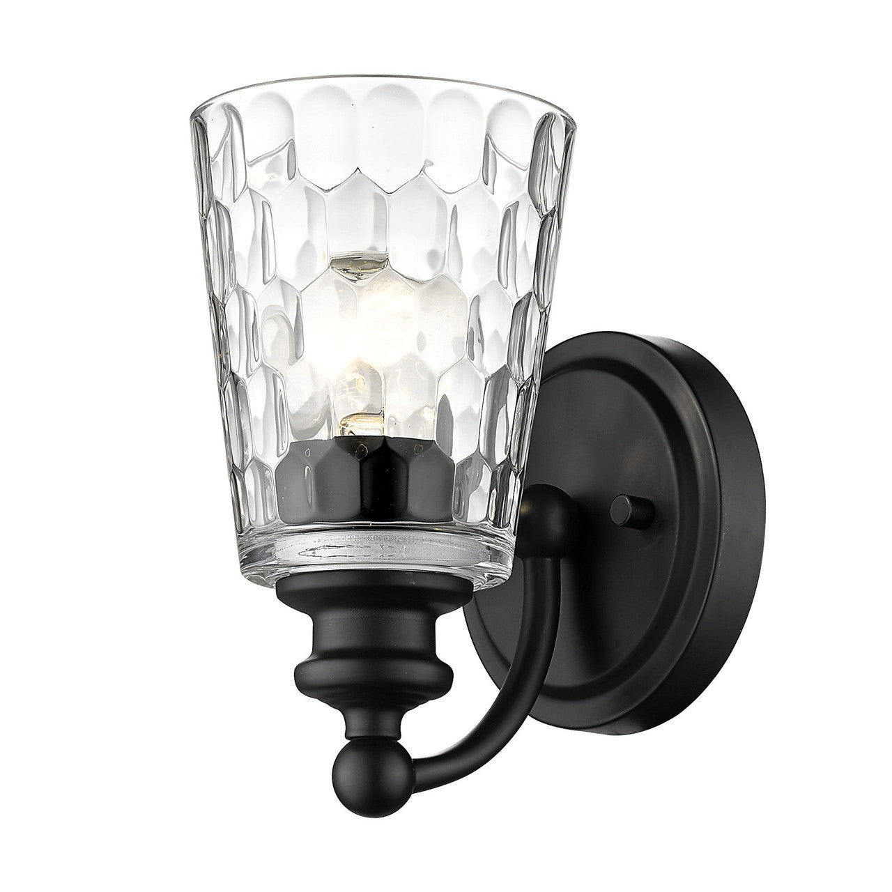 Acclaim Lighting Mae 1-Light Matte Black Sconce in Matte Black IN40020BK