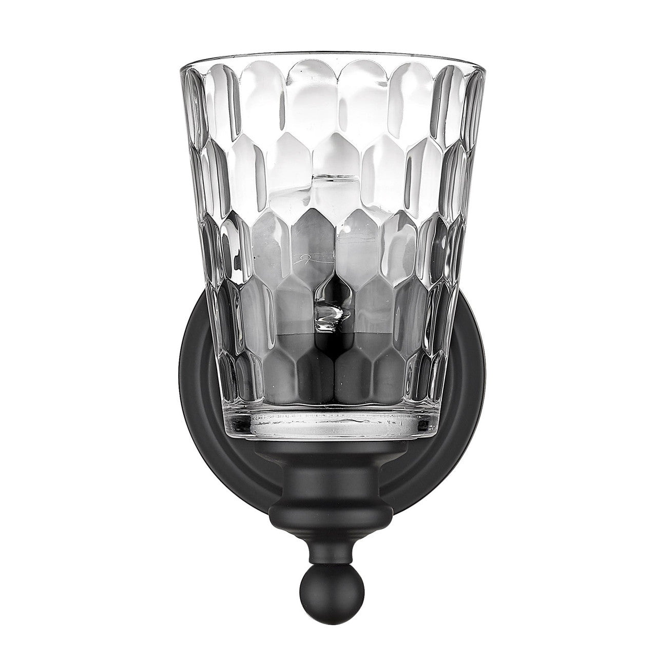 Acclaim Lighting Mae 1-Light Matte Black Sconce in Matte Black IN40020BK