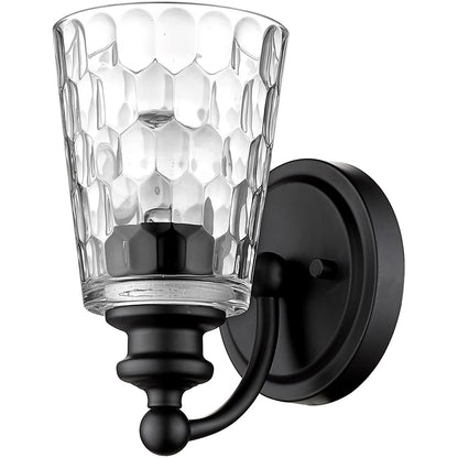 Acclaim Lighting Mae 1-Light Matte Black Sconce in Matte Black IN40020BK