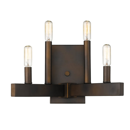 Acclaim Lighting Fallon 4-Light Oil-Rubbed Bronze Sconce in Oil-Rubbed Bronze IN40067ORB