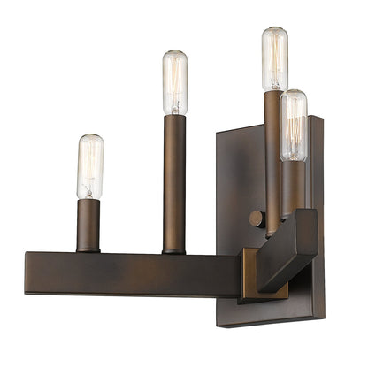 Acclaim Lighting Fallon 4-Light Oil-Rubbed Bronze Sconce in Oil-Rubbed Bronze IN40067ORB