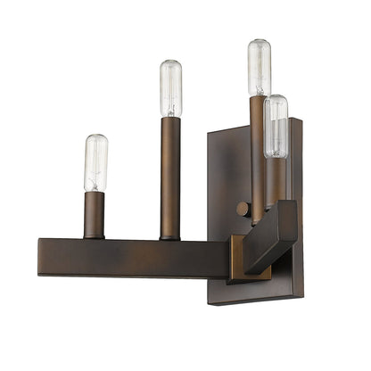 Acclaim Lighting Fallon 4-Light Oil-Rubbed Bronze Sconce in Oil-Rubbed Bronze IN40067ORB