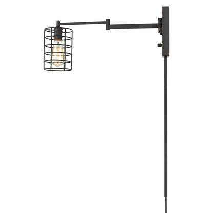 Acclaim Lighting Jett 1-Light Oil-Rubbed Bronze Sconce in Oil-Rubbed Bronze IN41030ORB