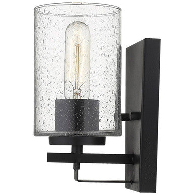 Acclaim Lighting Orella 1-Light Matte Black Sconce in Matte Black IN41100BK