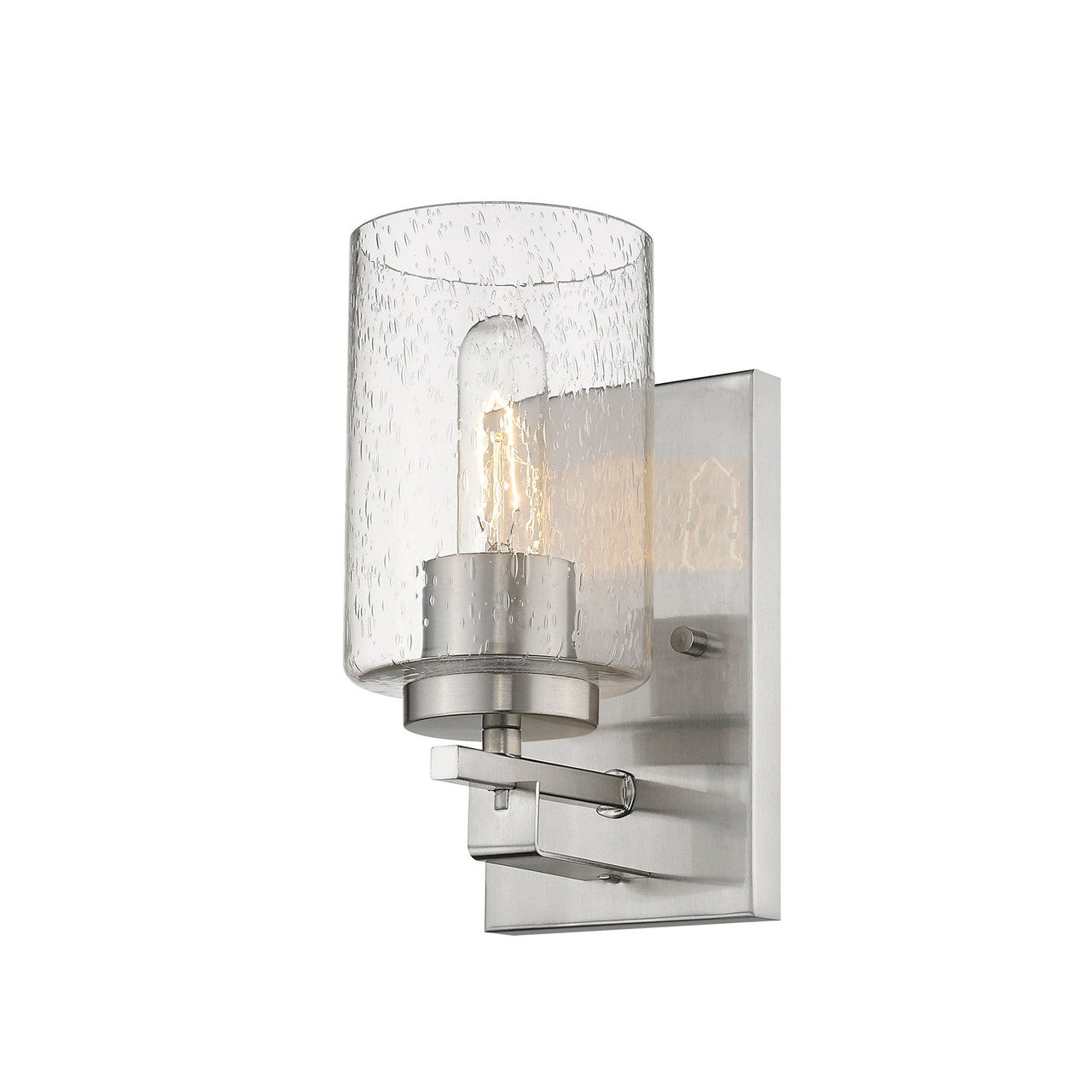 Acclaim Lighting Orella 1-Light Satin Nickel Sconce in Satin Nickel IN41100SN