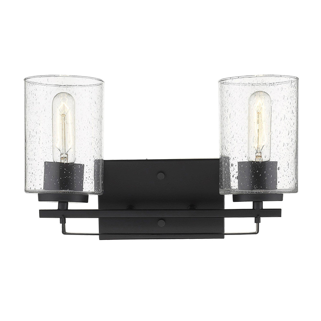 Acclaim Lighting Orella 2-Light Matte Black Sconce in Matte Black IN41101BK