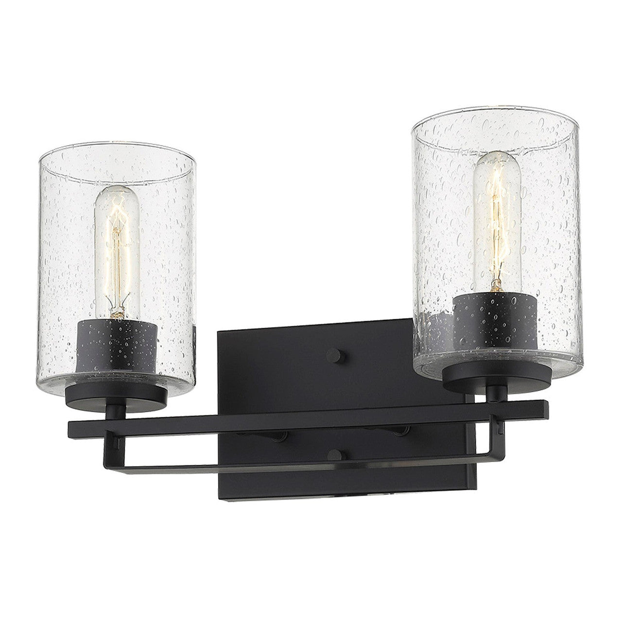 Acclaim Lighting Orella 2-Light Matte Black Sconce in Matte Black IN41101BK