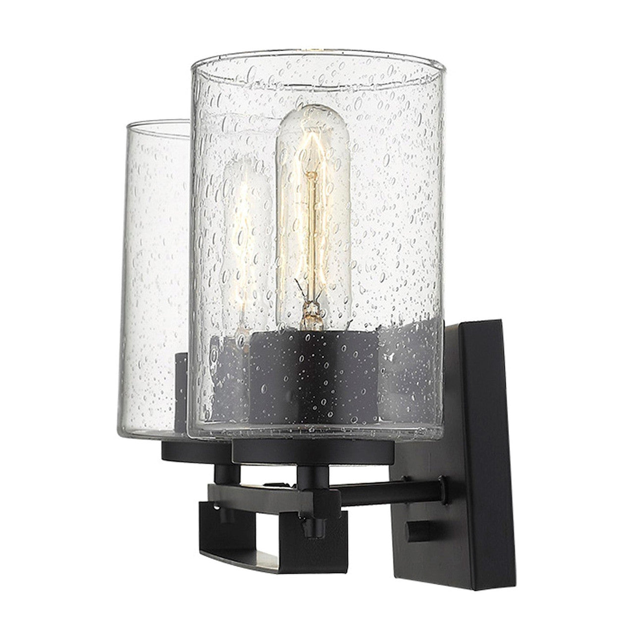 Acclaim Lighting Orella 2-Light Matte Black Sconce in Matte Black IN41101BK