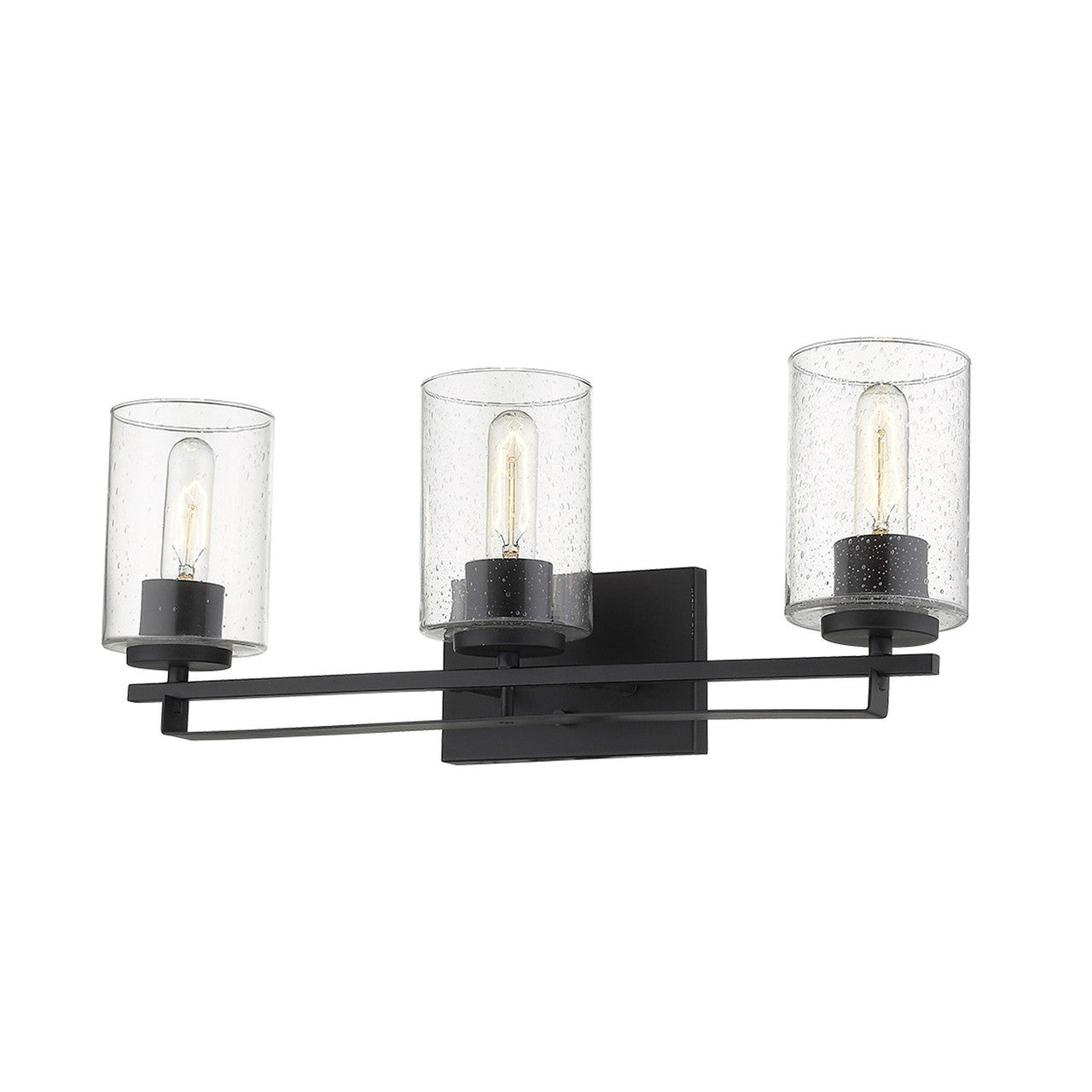 Acclaim Lighting Orella 3-Light Matte Black Sconce in Matte Black IN41102BK