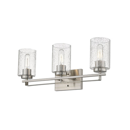 Acclaim Lighting Orella 3-Light Satin Nickel Vanity in Satin Nickel IN41102SN