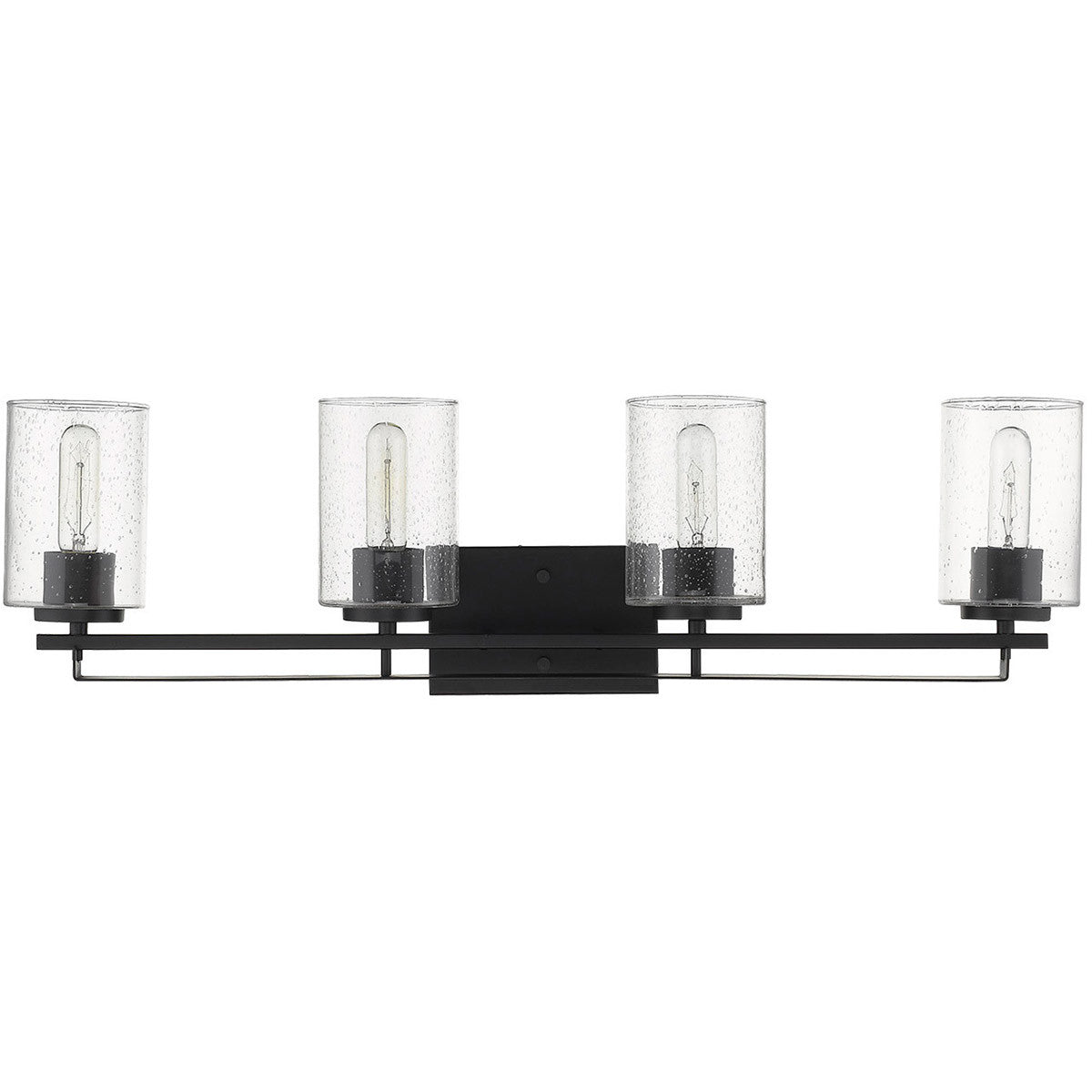 Acclaim Lighting Orella 4-Light Matte Black Sconce in Matte Black IN41103BK