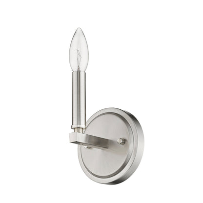 Acclaim Lighting Sawyer 1-Light Satin Nickel Sconce in Satin Nickel IN41153SN