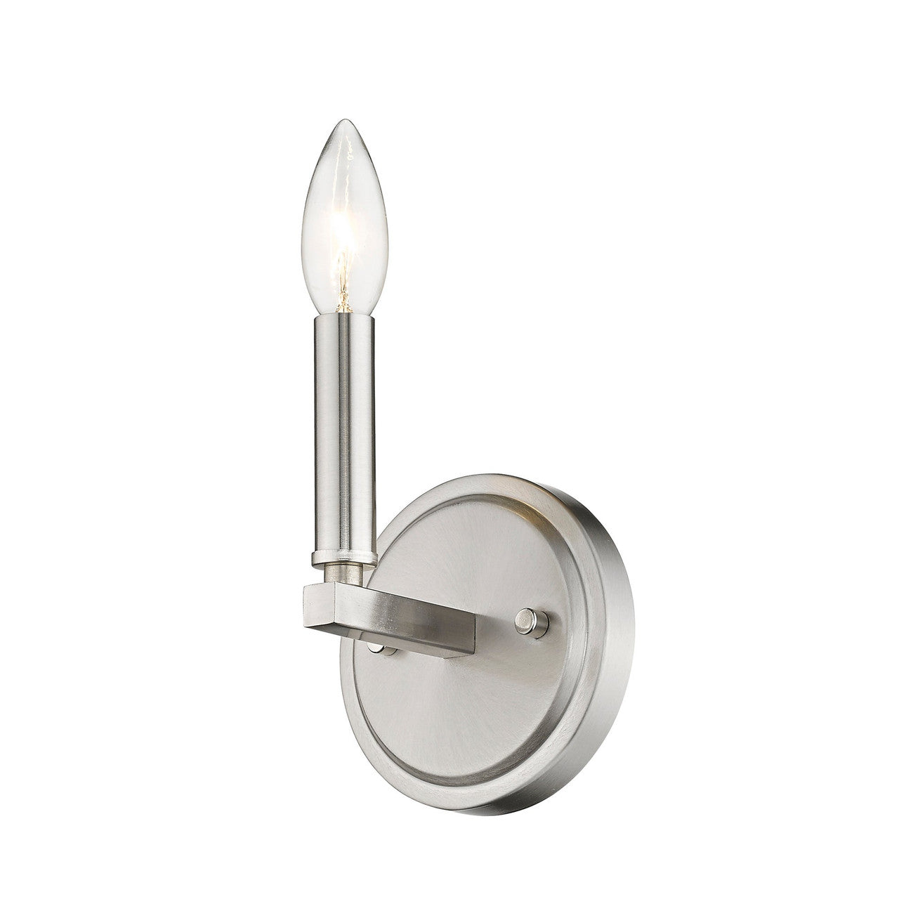 Acclaim Lighting Sawyer 1-Light Satin Nickel Sconce in Satin Nickel IN41153SN