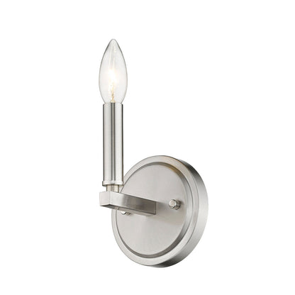 Acclaim Lighting Sawyer 1-Light Satin Nickel Sconce in Satin Nickel IN41153SN