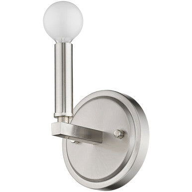 Acclaim Lighting Sawyer 1-Light Satin Nickel Sconce in Satin Nickel IN41153SN