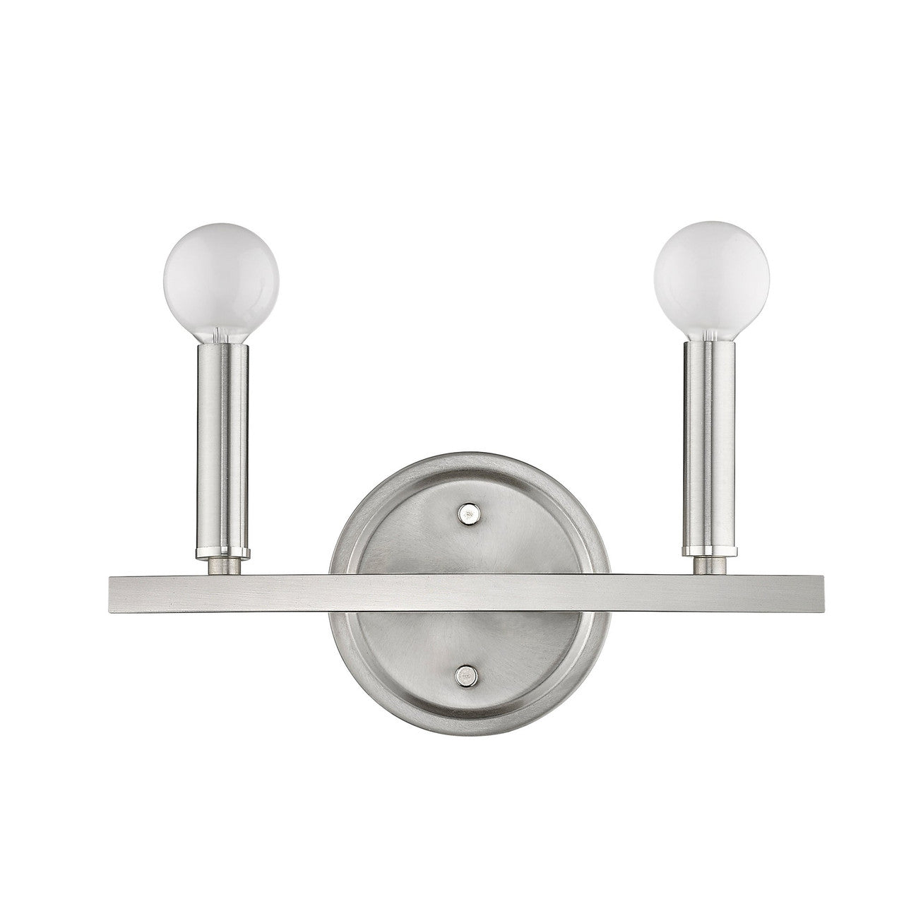 Acclaim Lighting Sawyer 2-Light Satin Nickel Vanity in Satin Nickel IN41154SN