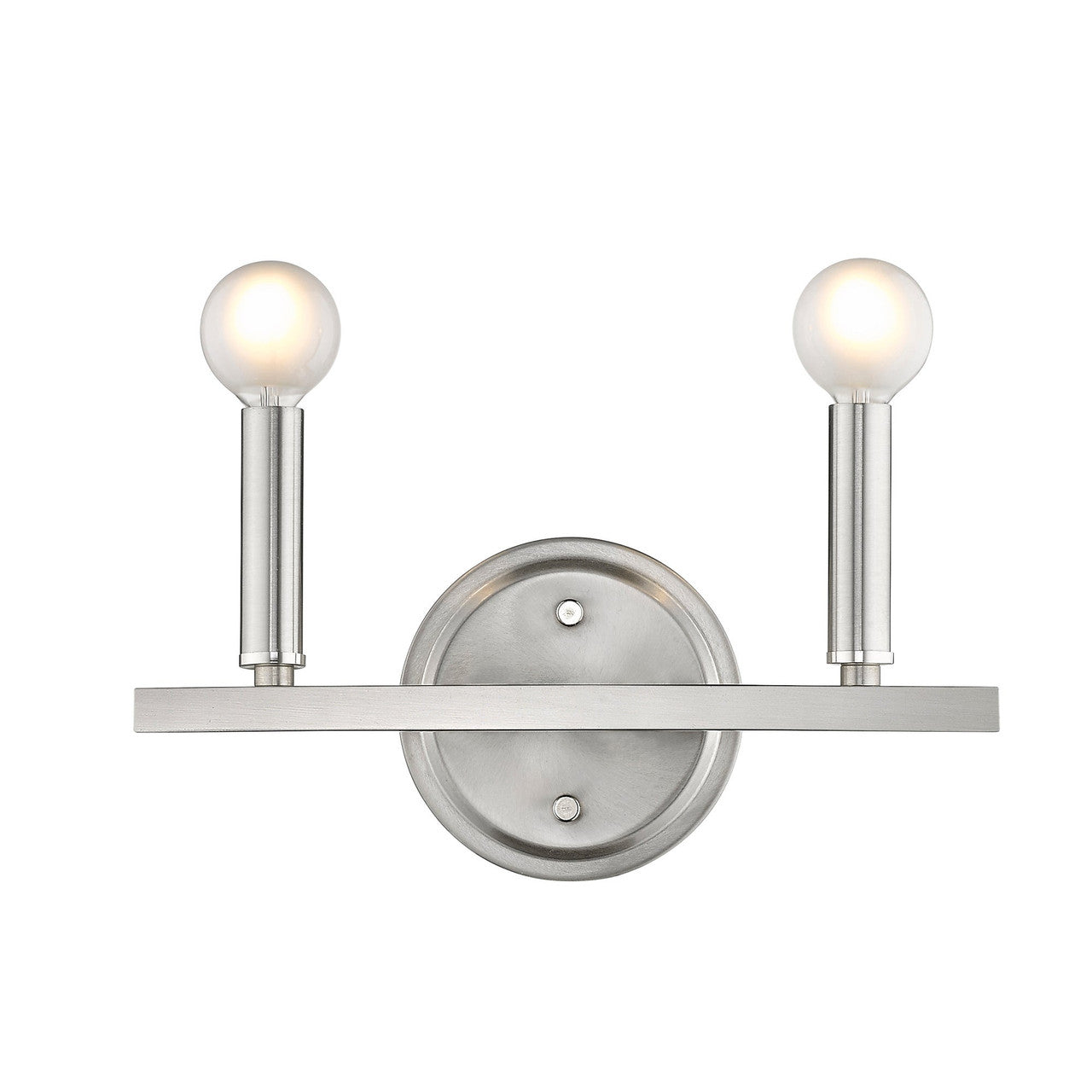 Acclaim Lighting Sawyer 2-Light Satin Nickel Vanity in Satin Nickel IN41154SN