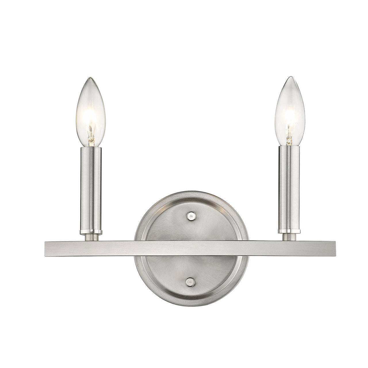 Acclaim Lighting Sawyer 2-Light Satin Nickel Vanity in Satin Nickel IN41154SN