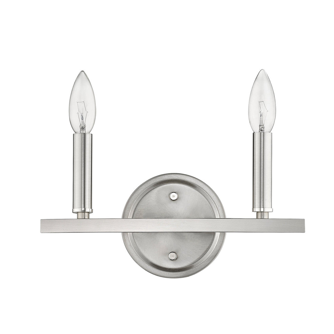 Acclaim Lighting Sawyer 2-Light Satin Nickel Vanity in Satin Nickel IN41154SN