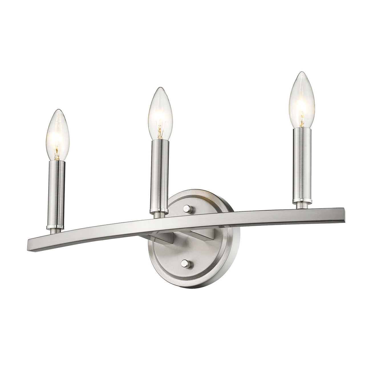 Acclaim Lighting Sawyer 3-Light Satin Nickel Vanity in Satin Nickel IN41155SN