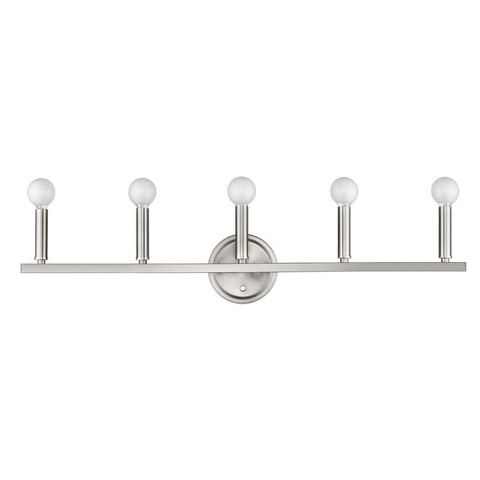 Acclaim Lighting Sawyer 5-Light Satin Nickel Vanity in Satin Nickel IN41156SN